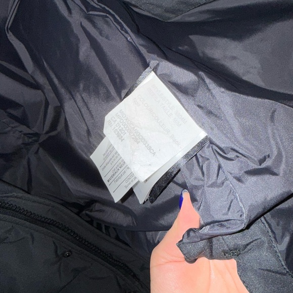 Canada Goose MacMillan Black Parka Jacket, EUC - Picture 6 of 10